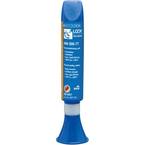Guarnizione per filettature WEICONLOCK® AN 305-77 mf.hv.giallo 50 ml Pen (1/3)