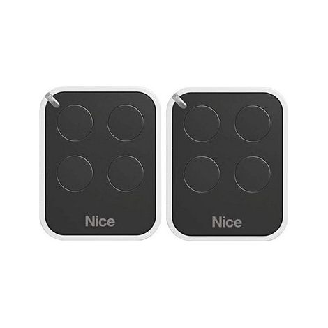 Lot de 2 télécommandes nice on4e - émetteur à code tournant era one4 - 433.92 mhz (1/5)