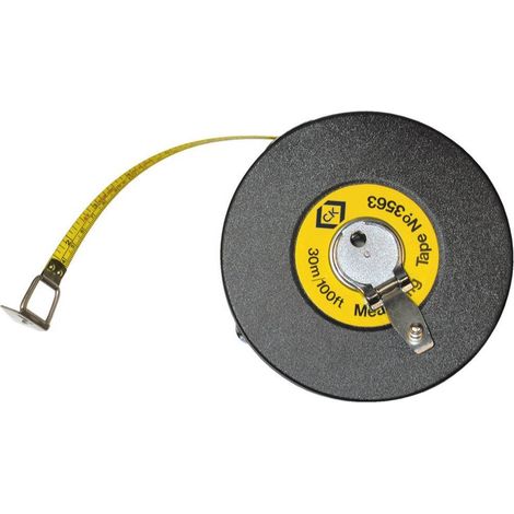 Cinta métrica c.k t3563 100 30 m acero resistente