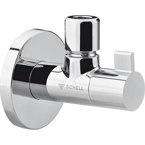Schell Design-Eckventil Wing 1/2'' x 3/8'' - mit Quetschverschraubung - chrom