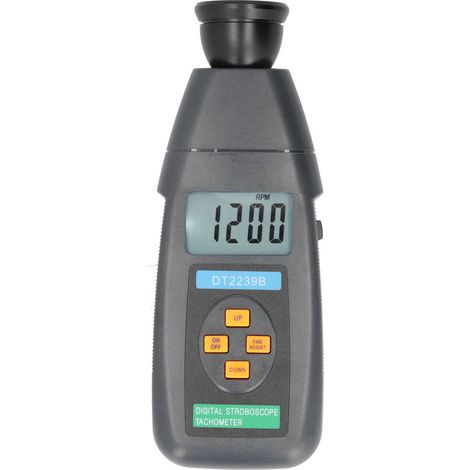 Digitales Stroboskop, fotoelektrischer Blitz, Drehzahlmesser, Drehzahlmesser, tragbar, DT2239B (1/5)