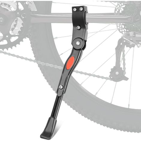 Caballete ajustable de aleación de aluminio para bicicleta, soporte ajustable para bicicleta, caballete con orificios de separación, altura ajustable con patas de goma antideslizantes. (1/5)