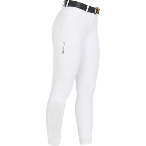 46 IT, Blu navy: Pantalone equitazione donna a vita alta full grip con fodera in pile (1/5)