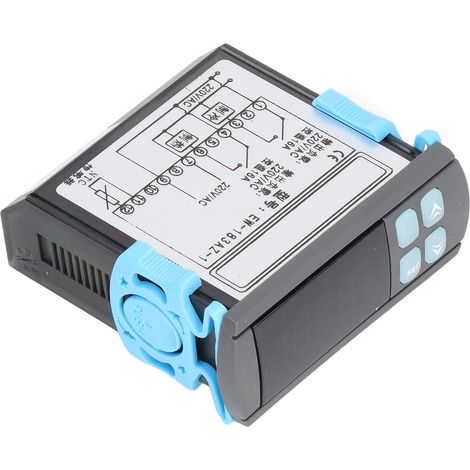 Universeller wasserdichter digitaler Thermostat AC220V, integrierter Warm-/Kalttemperaturregler, digitaler Regler für Heizung und Kühlung (1/5)