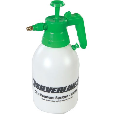 Nebulizzatore spray a pressione 2L Silverline struttura in vetro infrangibile (1/7)