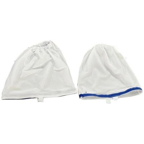 Lot de 2 sacs filtrants fins de rechange pour nettoyeurs de piscine Aquabot/Aqua Filter Bag Products 8114, compatibles avec les petits nettoyeurs Ă roues Aquabot S-2-40 S2-50 Pura 4X Pura 5X (1/4)