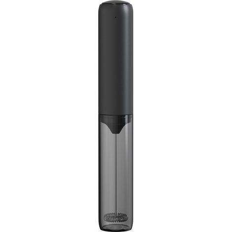 Mousseur à lait électrique portable, mousseur à café rechargeable avec double fouet à ressort, mélangeur à main pour café, chocolat chaud, cappuccino, frappé, matcha, noir (1/5)