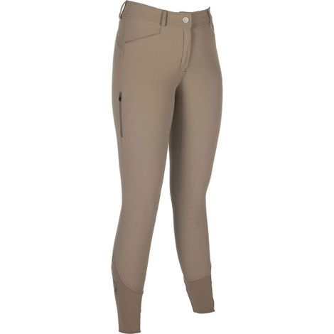 40 IT, grigio talpa: Pantaloni equitazione donna modello Livigno full grip