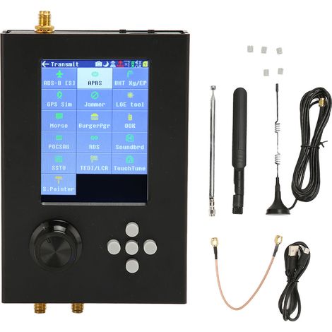 TXCO SDR H2 1MHz-6GHz Funkempfänger mit 3,2-Zoll-LCD-Touchscreen und vollem Funktionsumfang