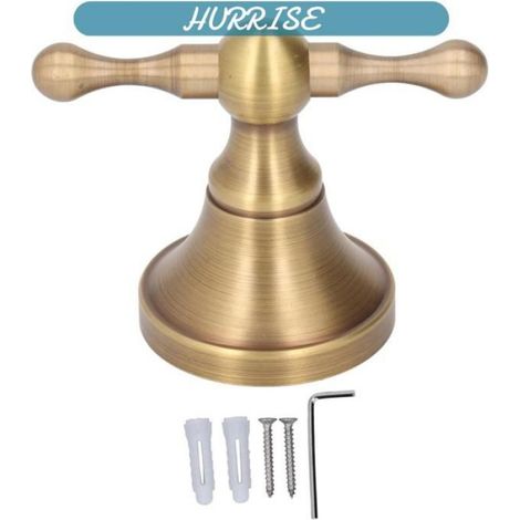 Sonew Crochet pour peignoir de salle de bain Crochet de Peignoir de Bain, Crochets de Serviette Antiques Brillants linge serviette (1/5)