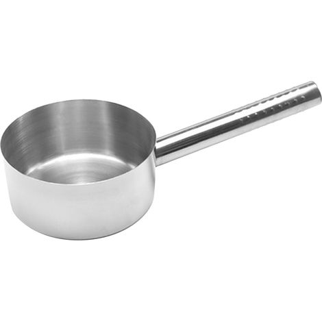 Casserole à lait en acier inoxydable avec poignée, petite Sauce résistante à la chaleur pour cuisine à Induction, Restaurant 2kg 16,5x8x22cm (1/5)