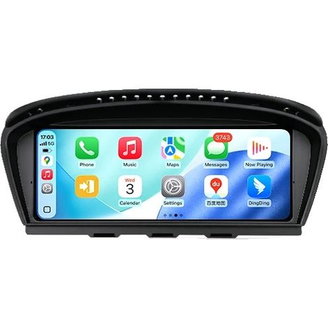 CarPlay, pantalla táctil, compatibilidad con smartphones, compatible con BMW E60 E61 E63 E64 2003-2010, Linux Serie 5 CIC (1/2)
