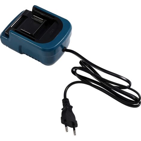 Chargeur compact miniature pour batteries lithium-ion 18 V Makita BL1860 et BL1830 (prise européenne DC18RC). (1/5)