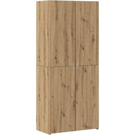 Buffet,Bahut,Haut Armoire chêne artisanal 40 x 42,5 x 185 cm CFW20080 (1/5)