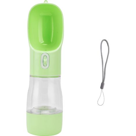 Bidon 2 en 1 pour Chien, Anti-Fuite Portable - Récipient Nourriture et Eau pour Voyage Extérieur (1/5)