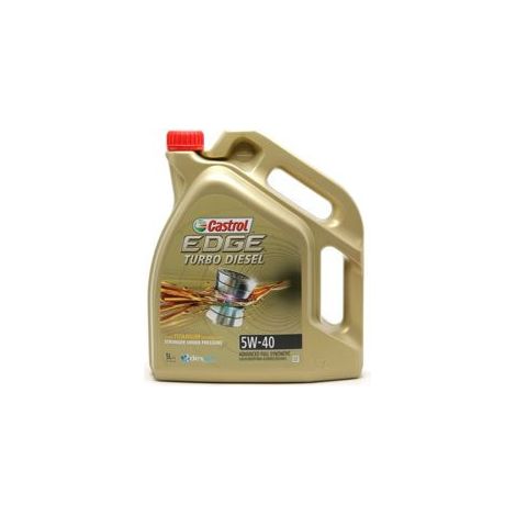 Huile Castrol 5W40 5L Edge Turbo Diesel Titanium C3 / SN/CF / 505.00 505.01 / 229.31 229.51 / M2C917A / RN0710 /9.55535-S2 / OV 040 1547-D4