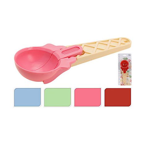 CUCHARA HELADO COLORES BLISTER (1/5)