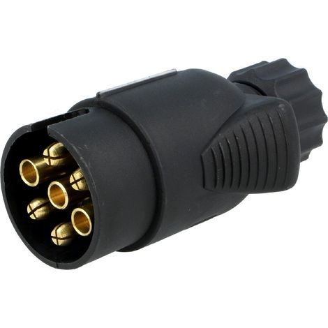 Prise remorque male 7PIN 12VDC pour cable 6mm