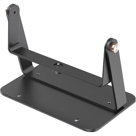 Support de projecteur en métal à double tige rotative à 360 degrés, support mural et plafond en hauteur, large compatibilité, support de projecteur (1/5)