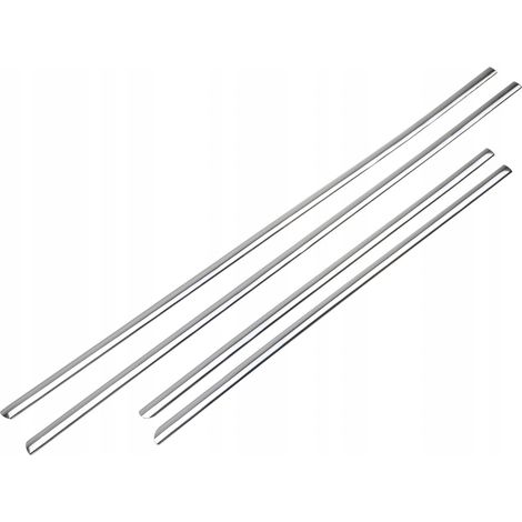 Joints de vitres chromés pour portes latérales Seat Leon 2 HB (1/4)