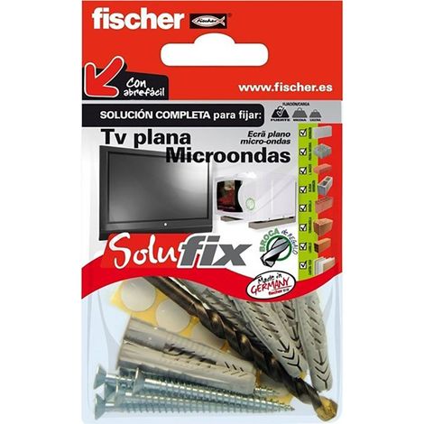 Kit di fissaggio Solufix per flat TV/microonde