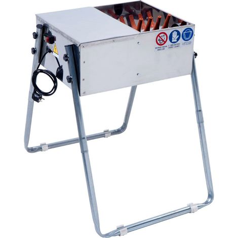 Chick'A – Plumeuse électrique pour volaille 24 doigts – Moteur 230V – 900 tours/minute – Capacité jusqu'à 5 kg
