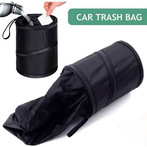 Poubelle Voiture Pliable,Poubelle Voiture,Poubelles Voitures Interieur,Mini Poubelles Voitures,Accessoires Car,pour Voyage,Rang (1/5)