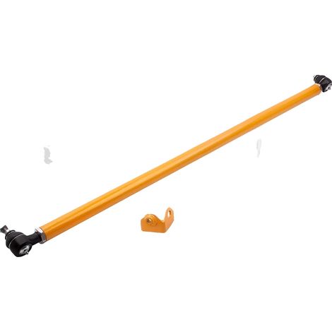 Brazo de dirección de acero reforzado, 116,6 cm de largo, 19,2 cm de ancho, 12 cm de alto, compatible con Nissan Patrol GU Y61. (1/5)