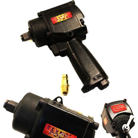 TrAdE Shop Traesio - Pistola Avvitatore Svitabulloni Pneumatico 1/2'' 650nm Auto Professionale - (1/4)