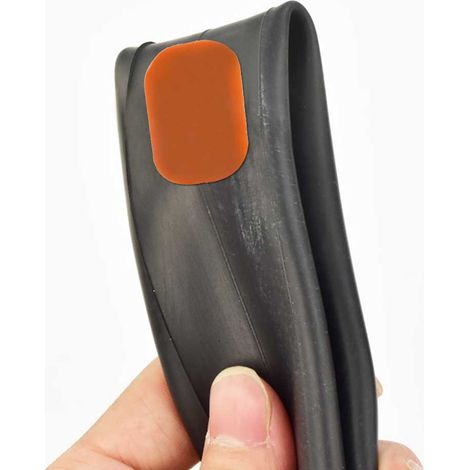 48-teiliges Set Fahrradreifen-Schlauch-Pannenflicken aus Gummi, Fahrradreparaturzubehör (1/5)