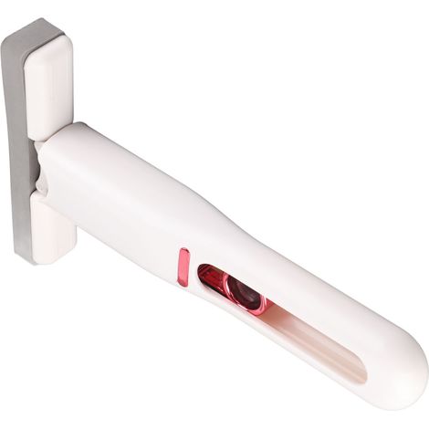 Mini balai à main portable auto-essoreur, balai court blanc avec tête en coton pour bureau et verre (1/5)
