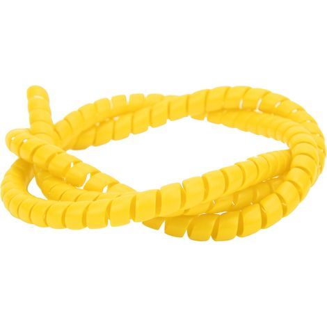 Couvercle de protection de botier de cble de tube en spirale de ligne de frein pour scooter électrique Xiaomi M365jaune. (1/5)