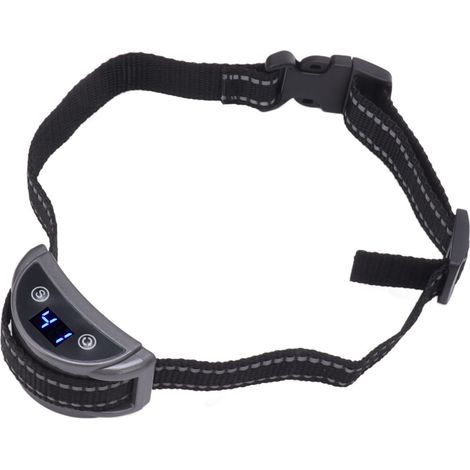 Collier anti-aboiements pour chien, 2 modes : son, vibration et électricité statique, pour le dressage. (1/5)
