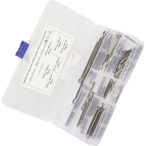 Jeu de vis en acier inoxydable, 6 tailles : M1,6x25, M2,5x25/40, M3,0x30/40, M4x60, pour réparations automobiles, camions et ateliers. (1/5)