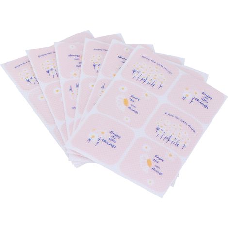 36 Autocollants Anti-Moustiques Motif Pâquerette - Lot de Patchs Répulsifs pour Activités Extérieures (1/5)