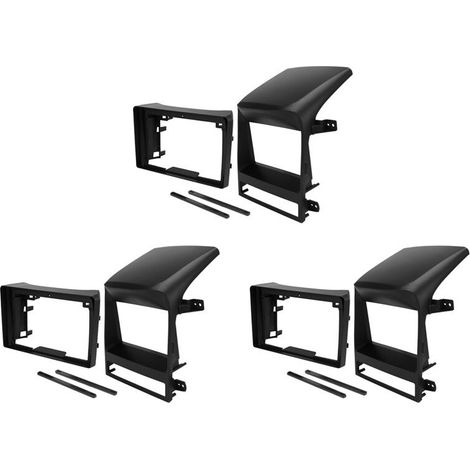 Embellecedor de panel de audio 2Din de 3 x 9 pulgadas para Captiva 2009-2012, kit de marco de panel adaptador de montaje de embellecedor de audio de 2 DIN, accesorios para automóvil