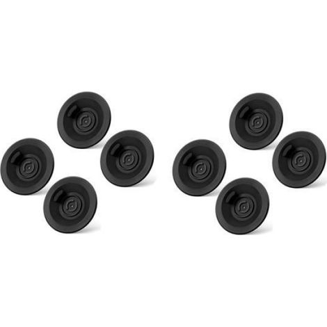 Disque De Nettoyage Espresso - 54 Mm - Pour Machine A Espresso - En Gel De Silice - Noir - Lot De 8 (1/4)