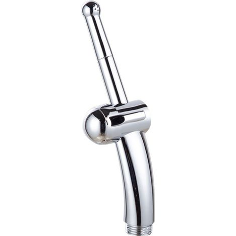 Nettoyant douche, robinet de toilette, pommeau de douche, ensemble bidet, argent G1/2 (1/5)