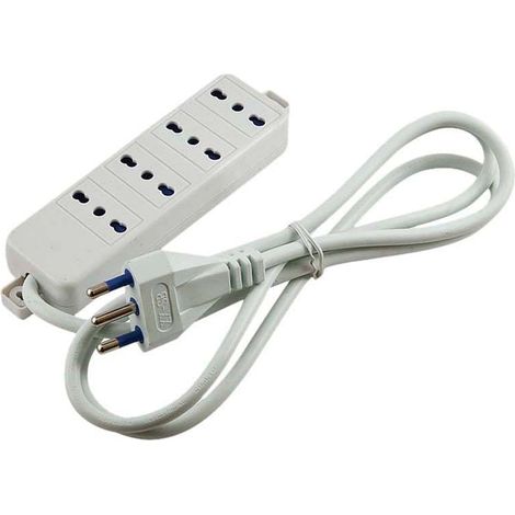 Multipresa con Cavo 1.5m Bianca 4 Uscite 70450