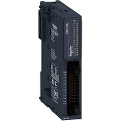 Modicon TM3, module 16 entrées 24VCC, connecteur HE 10