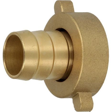 Raccord pour flexible laiton 2 éléments 1/2’’ FF x embout 1/2’’