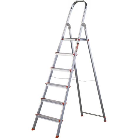Inländische Aluminiumleiter Plus 6 Pelddop004 EN131 Rolser