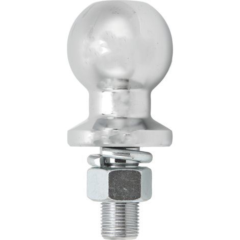 Boule d'attelage de remorque de 2 pouces, tige universelle de 3/4x1 à 3/4 pouces, 3500LBS, acier Durable chromé, remorquage de caravane. (1/5)
