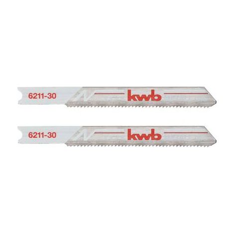 KWB 621130 HOJAS PARA SIERRA DE CALAR, M TAL DE TRABAJO, BI-M TAL, 2 X FINA 2 PZA(S)