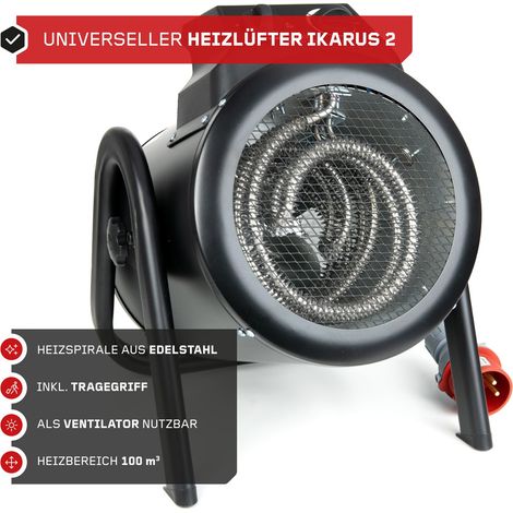 FEISTOS Heizlüfter Ikarus 5000  5000 W  36x32x45 cm (1/5)