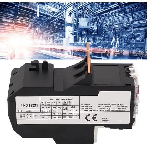 Relais de surcharge thermique LR2D1321 400/600 V 12-18 A (1/5)