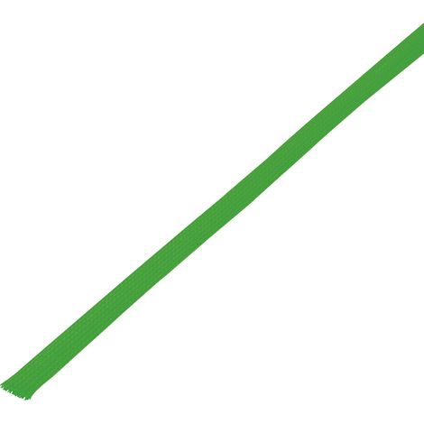 TRU COMPONENTS 1571641 CBBOX0814-GN Geflechtschlauch Grün PET 8 bis 14 mm 10 m