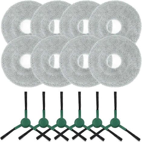 BARKBUSTERS Kit de brosse latérale et chiffon de nettoyage pour aspirateur robot iRobot Roomba Plus 405 505 Combo - Pièces de rechange (1/5)
