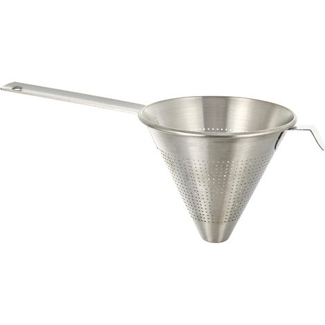 1 Passoire Chinois, Acier Inoxydable 18/10, Diamètre 12 cm, Pour Cuisine Professionnelle (1/4)