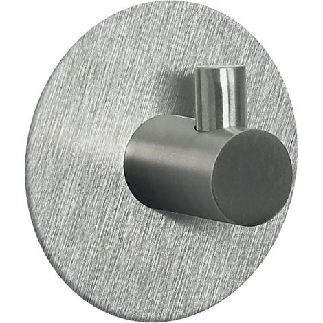 Gancho de pared para toallas de METAL cepillado Spirella (1/5)
